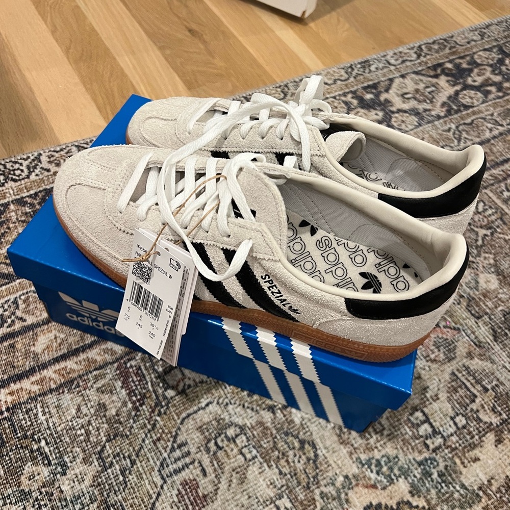 Adidas Handball Spezial Aluminium - Size 7.5